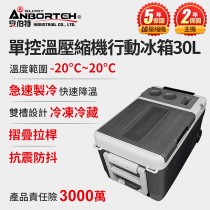 ｜品好物｜酷樂單控溫壓縮機行動冰箱30L｜二年保固｜露營冰箱｜移動冰箱｜車用冰箱｜