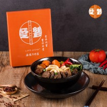 ｜愛饗｜麻辣牛肉麵 ｜大滿足包 一入950g｜牛肉湯包650g｜刀削麵150g*2｜