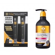 ｜台塑生醫Dr's Formula 髮根強化組合｜髮根強化標靶促進液（3D滾珠瓶20ml*2瓶/組）+ 髮根強化洗髮精（潤澤感）三代*2瓶｜